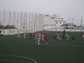 Si por algo se caracterizó el partido fue por la deportividad entre ambos equipos.